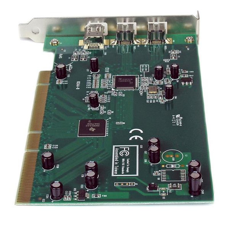 StarTech.com Adaptador Tarjeta Controladora FireWire 800/400 PCI 2 Puertos 1394b 1x 1394a - Kit Edición DV - Imagen 3