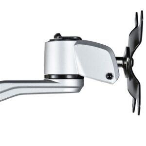 StarTech.com Brazo de Montaje en Pared para Soporte de Monitores VESA hasta 30" - con Brazo Articulado de 26cm - Premium