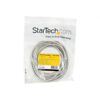 StarTech.com Cable 10m Ethernet CAT6a - Cable de Red de 10 Gigabits Blindado Snagless RJ45 PoE de 100W - Latiguillo STP de 10GbE con Alivio de Tensión - Fluke - UL - TIA - Gris
