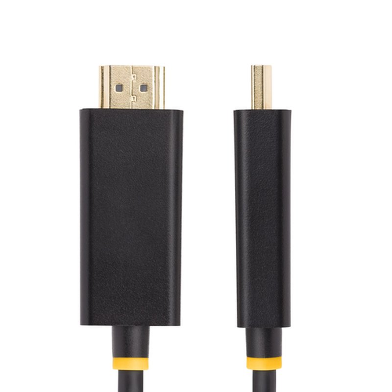 StarTech.com Cable Adaptador DisplayPort a HDMI de 2m - 4K 60Hz con HDR - Cable DP a HDMI 2.0b - Conversor Activo de Vídeo - Convertidor DisplayPort a HDMI - Imagen 3
