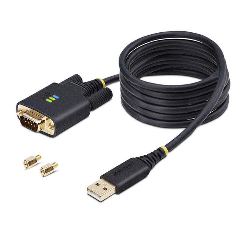 StarTech.com Cable Adaptador USB a Serie DB9 RS232 FTDI de 2m - Retención COM - Tornillos DB9 Intercambiables - USB-A a DB9 RS232 - Protección ESD - Windows/macOS/Linux StarTech.com Cable Adaptador USB a Serie DB9 RS232 FTDI de 2m - Retención COM - Tornillos DB9 Intercambiables - USB-A a DB9 RS232 - Protección ESD - Windows/macOS/Linux - Imagen 9