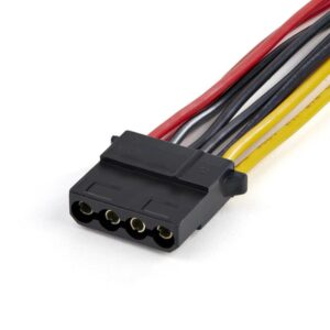 StarTech.com Cable Divisor Splitter SATA a LP4 en Y - con Recubrimiento en PVC y Alambre de 53,47mm2 StarTech.com Cable Divisor Splitter SATA a LP4 en Y - con Recubrimiento en PVC y Alambre de 53,47mm2