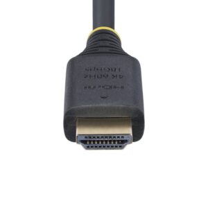 StarTech.com Cable HDMI Premium Certificado de Alta Velocidad de 1,5m - 4K 60Hz - 144Hz - UHD - HDR10/HDCP 2.2/ARC - 18Gbps - Cable HDMI 2.0 para Monitor o TV - Recubrimiento TPE