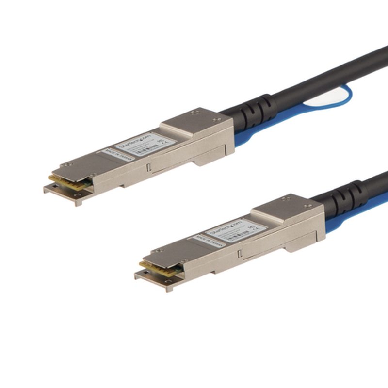 StarTech.com Cable de 10m Twinax Direct Attach QSFP+ a QSFP+ 40G Compatible con Cisco QSFP-H40G-ACU10M - DAC de Cobre 40 GbE - Activo de Bajo Poder 40 Gbps - Firepower ASR1000 ASR9000