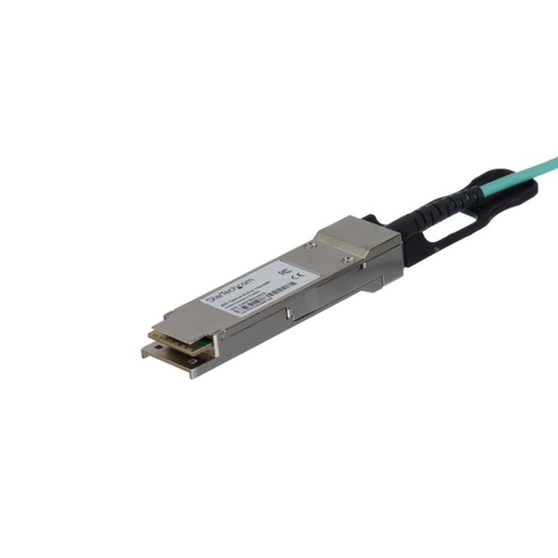 StarTech.com Cable de 15m AOC QSFP+ a QSFP+ Compatible con Cisco QSFP-H40G-AOC15M - Fibra Óptica Activa QSFP+ 40 GbE - Firepower ASR1000