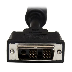 StarTech.com Cable de 1m DVI-D de Enlace Simple Monoenlace - Macho a Macho - Negro - 1920x1200