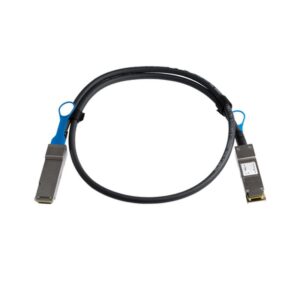Alternative view of StarTech.com Cable de 1m Twinax Direct Attach QSFP+ a QSFP+ 40G Compatible con Juniper QFX-QSFP-DAC-1M - DAC de Cobre QSFP+ 40 GbE - DAC Módulo Transceptor Pasivo de Bajo Poder 40 Gbps