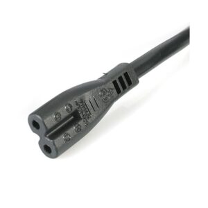 StarTech.com Cable de 1m de Alimentación para Portátiles, Enchufe BS1363 A C7, 2,5A 250V, 18AWG, Cable de Repuesto para Cargador de Portátiles, Cable para Impresoras, para Reino Unido, UL