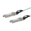 StarTech.com Cable de 3m AOC SFP+ a SFP+ - 10G Compatible con SFP-10G-AOC3M - Fibra Óptica Activa SFP+ de 10 GbE - Cable Transceptor/Mini GBIC/SFP+ 10 Gbps ASR1000