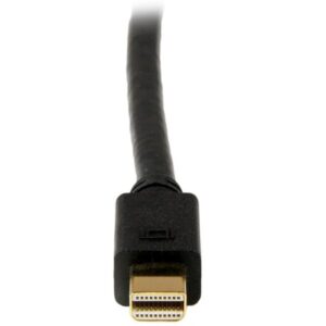 StarTech.com Cable de 3m Adaptador de Vídeo Mini DisplayPort a DVI-D - Conversor Pasivo - 1920x1200 - Negro