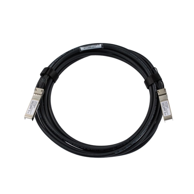 StarTech.com Cable de 5m Twinax Direct-Attach SFP+ a SFP+ 10G Compatible con Juniper EX-SFP-10GE-DAC-5M - DAC de Cobre SFP+ 10GbE - DAC Transceptor/Mini GBIC Pasivo de Bajo Poder 10Gbps - Imagen 2
