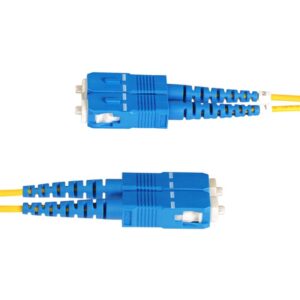 StarTech.com Cable de Fibra Óptica LC a SC (UPC) OS2 Monomodo 9/125µm 10G LSZH Dúplex de 20m - Low Insertion Loss - Resistente a Dobleces - Cable de Conexión de Parcheo LSZH StarTech.com Cable de Fibra Óptica LC a SC (UPC) OS2 Monomodo 9/125µm 10G LSZH Dúplex de 20m - Low Insertion Loss - Resistente a Dobleces - Cable de Conexión de Parcheo LSZH