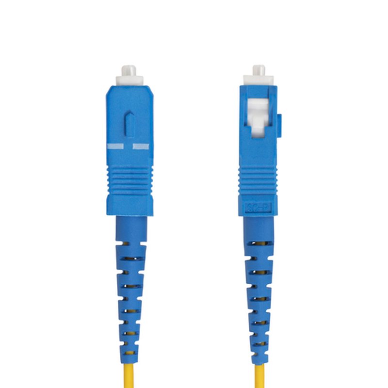 StarTech.com Cable de Fibra Óptica Simplex LC a SC (UPC) OS2 Monomodo de 10m - 9/125µm - 40G/100G - Resistente a Dobleces - Low Insertion Loss - Cable LSZH - Cable de Parcheo de Fibra - Imagen 3