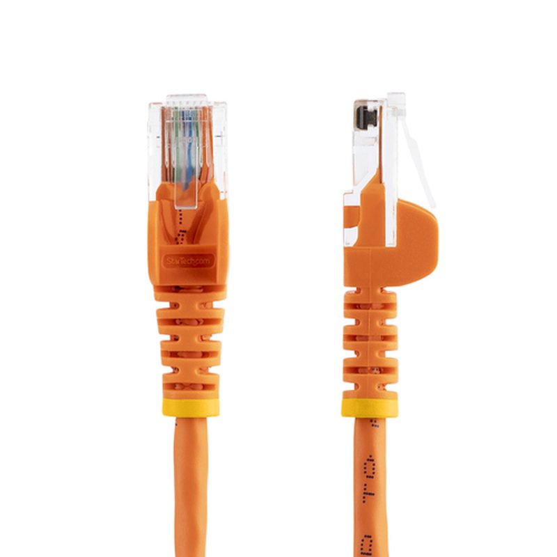StarTech.com Cable de Red de 10m Naranja Cat5e Ethernet RJ45 sin Enganches - Imagen 2