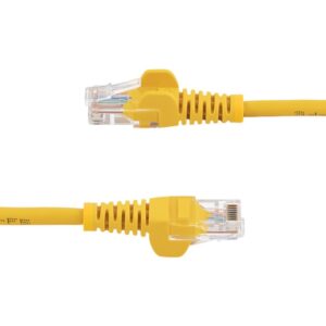 StarTech.com Cable de Red de 5m Amarillo Cat5e Ethernet RJ45 sin Enganches