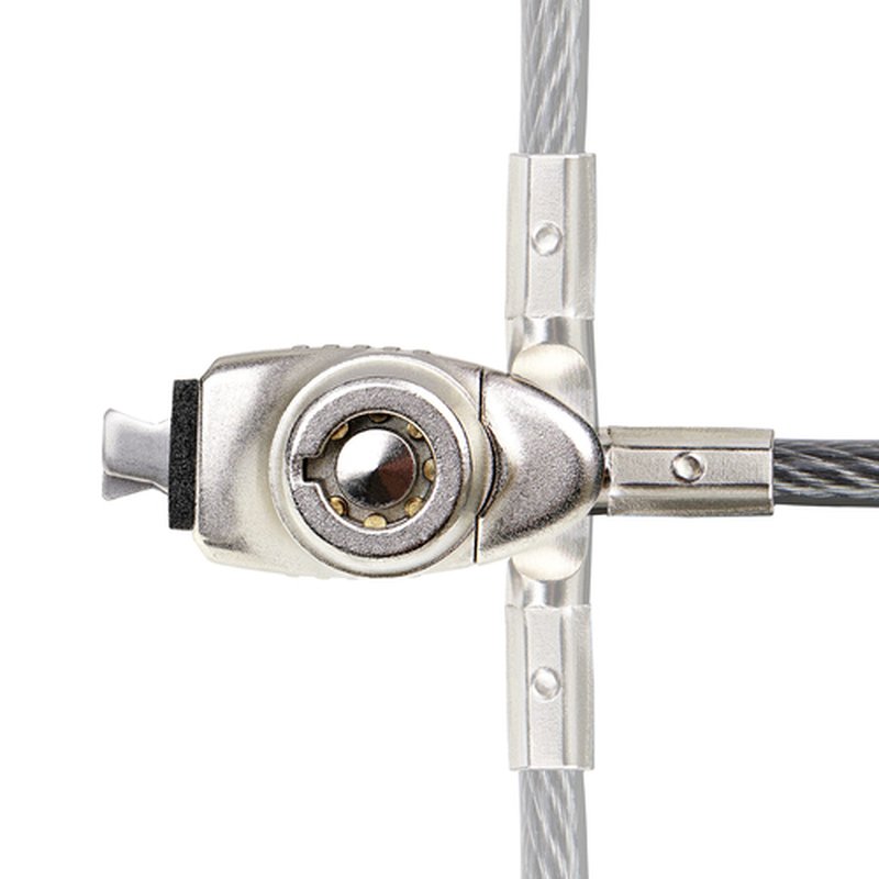 StarTech.com Cable de Seguridad Delgado para Portátil Compatible con Noble Wedge® de 1,5m - Cable Antirrobo para Portátil con Candado de de Llave - Cable Resistente a los Cortes - Imagen 4