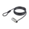 StarTech.com Cable de Seguridad de 1,5m con Candado Delgado Compatible con Nano de Combinación para Portátil - Cable Antirrobo para Ordenador Portátil - Combinación de 4 Dígitos