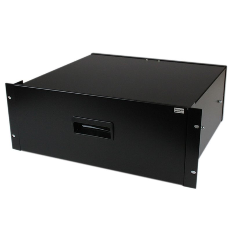 StarTech.com Cajon Metálico Acero Negro 4U 19in Pulgadas para montar en Armario Rack Bastidor StarTech.com Cajon Metálico Acero Negro 4U 19in Pulgadas para montar en Armario Rack Bastidor