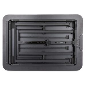 StarTech.com Convertidor de Escritorio de Pie y Sentado para Portátil - Hasta 8kg - Elevador de Altura Ajustable - Convertidor de Escritorio Bipedestación - Plataforma de Escritorio de Pie