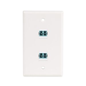 StarTech.com DMFKSLCLCCOUPLER adaptador de fibra óptica LC 1 pieza(s) Blanco