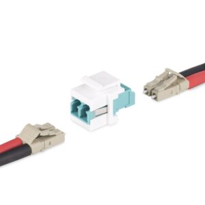 StarTech.com DMFKSLCLCCOUPLER adaptador de fibra óptica LC 1 pieza(s) Blanco