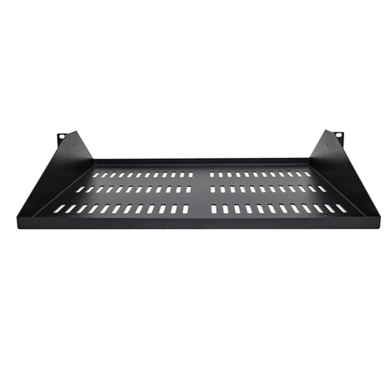 StarTech.com Estante Ventilado 2U para Rack de Servidores - Bandeja Universal Voladiza para Montaje en Rack de 19" - Capacidad de 91kg - de 14" (35,6cm) de Profundidad - Imagen 3