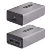 StarTech.com Extensor USB 3.0 de 2 Puertos sobre Fibra Multimodo OM3 - LC/LC - Hub de 2 Puertos USB-A de 5Gbps - Alcance de 350m - Alargador USB de Fibra Óptica - Extensor Óptico