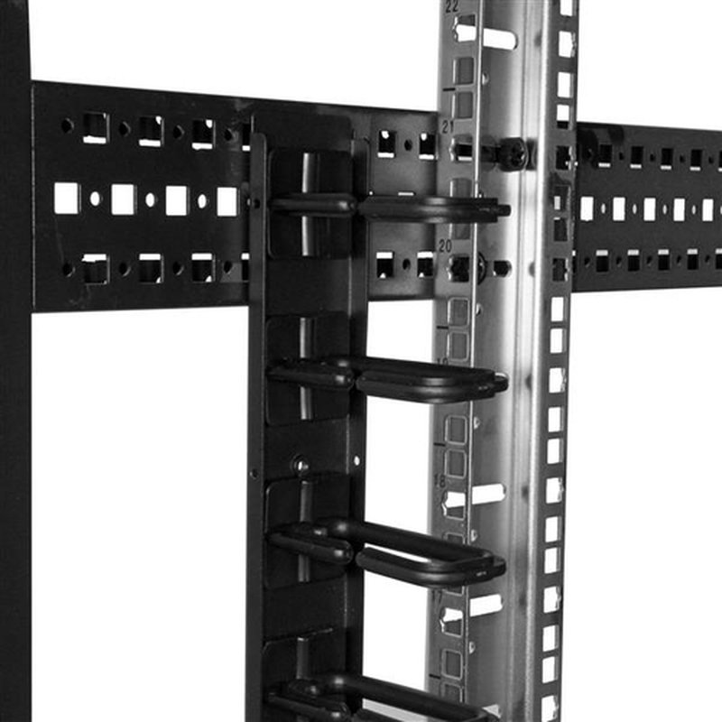 StarTech.com Gestor Organizador Vertical de Cableado con Anillas en D (D-ring) - 0U - 1,8m StarTech.com Gestor Organizador Vertical de Cableado con Anillas en D (D-ring) - 0U - 1,8m - Imagen 8