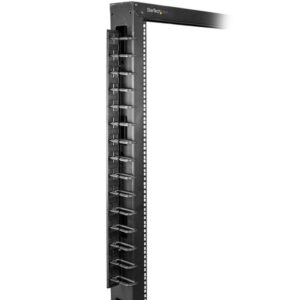 StarTech.com Gestor Organizador Vertical de Cableado con Anillas en D (D-ring) - 0U - 91cm StarTech.com Gestor Organizador Vertical de Cableado con Anillas en D (D-ring) - 0U - 91cm