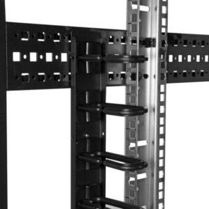 StarTech.com Gestor Organizador Vertical de Cableado con Anillas en D (D-ring) - 0U - 91cm StarTech.com Gestor Organizador Vertical de Cableado con Anillas en D (D-ring) - 0U - 91cm