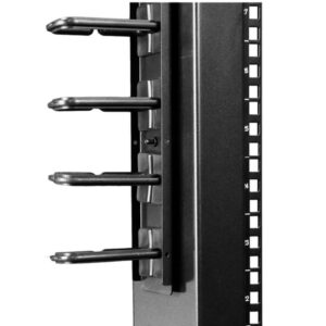 StarTech.com Gestor Organizador Vertical de Cableado con Anillas en D (D-ring) - 0U - 91cm StarTech.com Gestor Organizador Vertical de Cableado con Anillas en D (D-ring) - 0U - 91cm