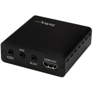 StarTech.com Juego Extensor HDBaseT de 3 Puertos - Alargador HDMI por Cable Cat5 con 3 Receptores - Hasta 4K