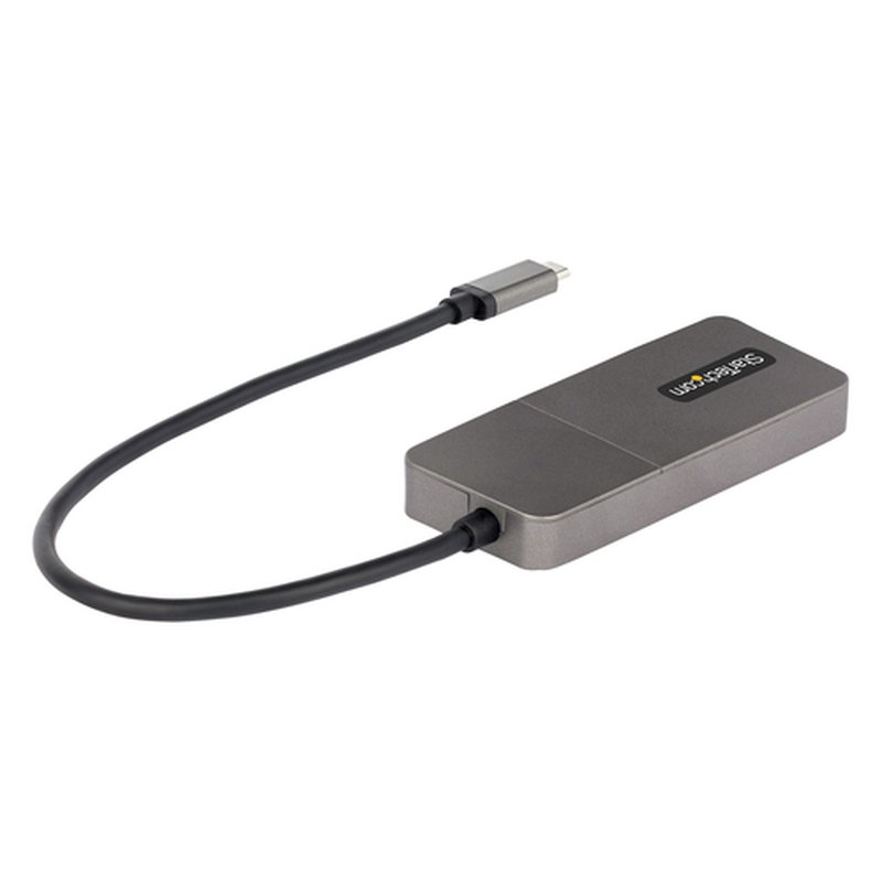 StarTech.com MST14CD123DP Adaptador gráfico USB 4096 x 2160 Pixeles Gris - Imagen 2