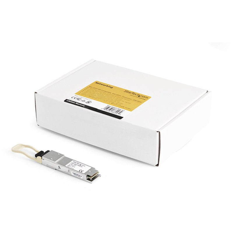 StarTech.com Módulo Transceptor QSFP+ Compatible con 40G-QSFP-SR4 de Brocade - 40GBASE-SR4 - Fibra Multimodo (MMF) de 40GbE - QSFP+ Ethernet Gigabit de 40Gb - MPO 150m - 850nm - DDM - Imagen 3