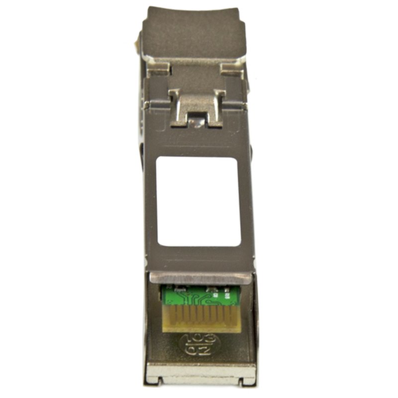 StarTech.com Módulo Transceptor SFP Compatible con 453154-B21 de HPE - 1000BASE-T - SFP a RJ45 Cat6 / Cat5e - SFP Ethernet Gigabit de 1Gb - RJ45 100m - HPE 6120XG, 6120G, Flex Fabric - Imagen 3
