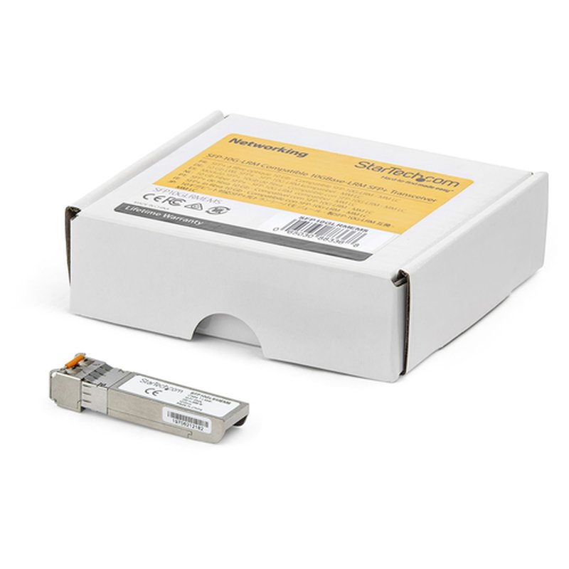 StarTech.com Módulo Transceptor SFP+ Compatible con Dell EMC SFP-10G-LRM - 10GBASE-LRM - de Fibra Multimodo (MMF) de 10GbE - SFP+ Ethernet Gigabit de 10Gb - LC - 200m - 1310nm - DDM StarTech.com Módulo Transceptor SFP+ Compatible con Dell EMC SFP-10G-LRM - 10GBASE-LRM - de Fibra Multimodo (MMF) de 10GbE - SFP+ Ethernet Gigabit de 10Gb - LC - 200m - 1310nm - DDM - Imagen 5