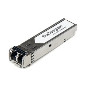 StarTech.com Módulo Transceptor SFP+ Compatible con HPE JD092A - 10GBASE-SR - Fibra Multimodo de 10GbE - SFP+ Ethernet Gigabit de 10Gb - LC 300m - 850nm - HPE 5900, 12500, 5500 DDM