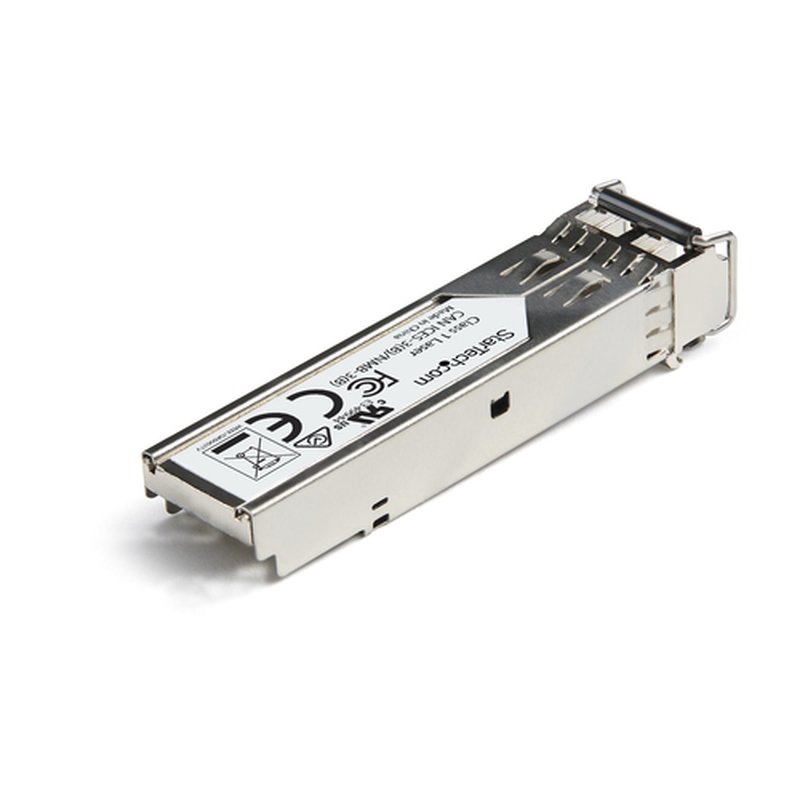 StarTech.com Módulo Transceptor SFP Compatible con el Modelo CTP-SFP-1GE-SX de Juniper - 1000BASE-SX - Fibra multimodo (MMF) de 1GbE - SFP Ethernet Gigabit 1GbE - LC - 550m - 850nm - DDM - Imagen 2