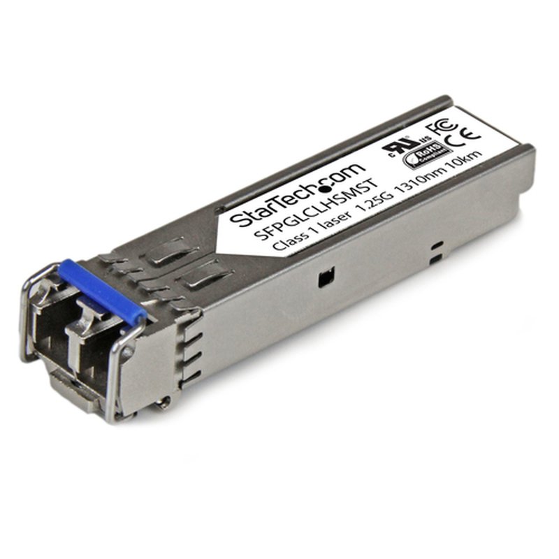 StarTech.com Paquete de 10 Módulos SFP Compatibles con Cisco GLC-LH-SM - 1000BASE-LX/LH - Fibra Monomodo 1GbE - SFP Ethernet Gigabit 1Gb - LC - 10km - Cisco Firepower/ASR920/IE2000 DDM - Imagen 2