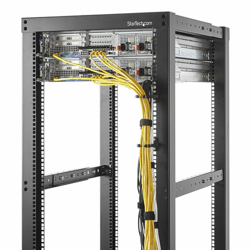 StarTech.com Paquete de 5 - Anillas en D 1U Verticales para Rack de Servidores de 19 Pulgadas - Anillas en D para Gestión de Cables - Organizador de Cableado - Guías Pasacables StarTech.com Paquete de 5 - Anillas en D 1U Verticales para Rack de Servidores de 19 Pulgadas - Anillas en D para Gestión de Cables - Organizador de Cableado - Guías Pasacables - Imagen 5