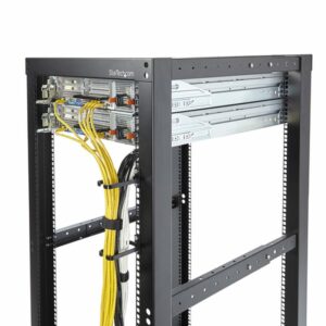 StarTech.com Paquete de 5 - Anillas en D 1U Verticales para Rack de Servidores de 19 Pulgadas - Anillas en D para Gestión de Cables - Organizador de Cableado - Guías Pasacables StarTech.com Paquete de 5 - Anillas en D 1U Verticales para Rack de Servidores de 19 Pulgadas - Anillas en D para Gestión de Cables - Organizador de Cableado - Guías Pasacables