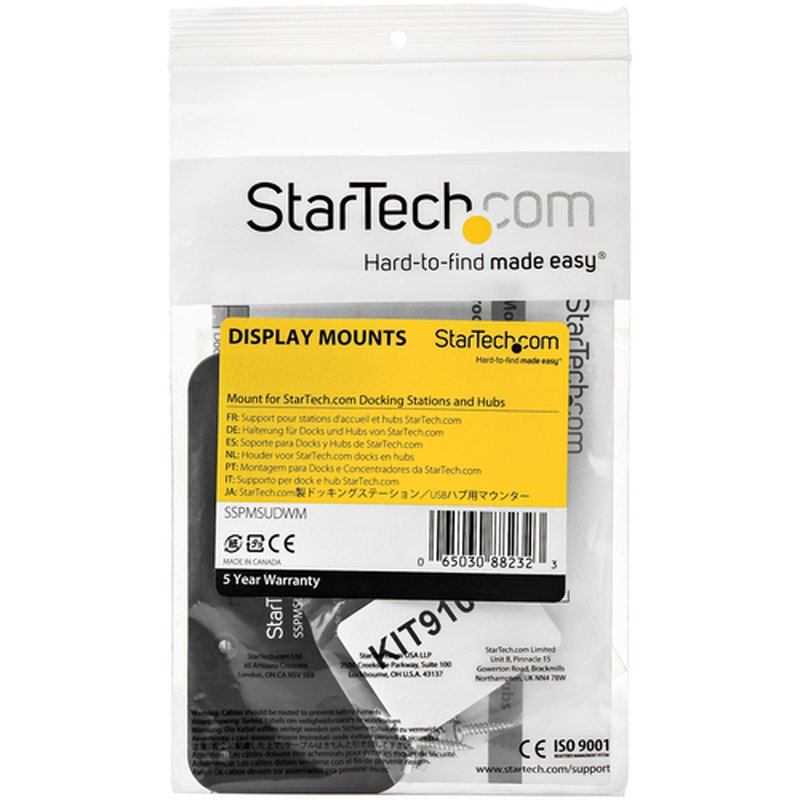 StarTech.com Soporte de Montaje para Docking Stations - de Acero - Imagen 2