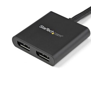 StarTech.com Splitter Multiplicador Mini DP a 2 puertos DisplayPort - Hub MST StarTech.com Splitter Multiplicador Mini DP a 2 puertos DisplayPort - Hub MST
