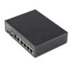 StarTech.com Switch Conmutador Industrial Ethernet Gigabit 6 Puertos - 4x RJ45 PoE - 2 Ranuras SFP PoE+ de 30W 48VDC DIN (IES1G52UPDIN)