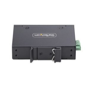 StarTech.com Switch Ethernet Industrial de 5 Puertos no Gestionado IP30 - Ethernet 100/1000 - Montaje en Pared o Carril DIN - IP30 - -40C-75C - 9~60VDC - TAA
