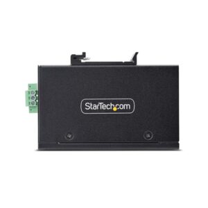 StarTech.com Switch Ethernet Industrial de 5 Puertos no Gestionado IP30 - Ethernet 100/1000 - Montaje en Pared o Carril DIN - IP30 - -40C-75C - 9~60VDC - TAA