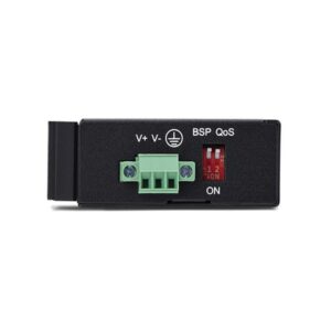 StarTech.com Switch Ethernet Industrial de 5 Puertos no Gestionado IP30 - Ethernet 100/1000 - Montaje en Pared o Carril DIN - IP30 - -40C-75C - 9~60VDC - TAA
