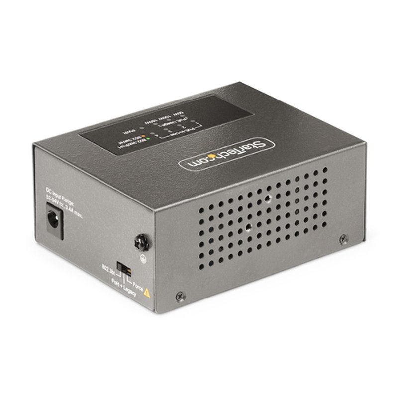 StarTech.com Switch PoE / PoE+ / PoE++ 802.3af/802.3at/802.3bt de 4 Puertos - 95W - 160W de Capacidad de Potencia - Inyector Power over 5/2.5/1G Ethernet Ethernet (NBASE-T) - sin Gestionar - para Carril DIN / Pared StarTech.com Switch PoE / PoE+ / PoE++ 802.3af/802.3at/802.3bt de 4 Puertos - 95W - 160W de Capacidad de Potencia - Inyector Power over 5/2.5/1G Ethernet Ethernet (NBASE-T) - sin Gestionar - para Carril DIN / Pared - Imagen 2