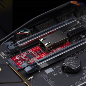 StarTech.com Tarjeta de Red Ethernet PCIe M.2 B+M Key 2280 de 1 Puerto NBASE-T (802.3bz) 2,5G - Intel I225-V - Tarjeta LAN SFF de Ordenador Multigigabit (2,5G/1G/100M/10M)