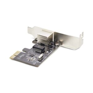 StarTech.com Tarjeta de Red PCI Express de 1 Puerto Gigabit - Adaptador Ethernet PCIe RJ45 - Perfil Bajo - 10/100/1000Mbps - Tarjeta LAN - Realtek RTL8111H - Windows y Linux - TAA StarTech.com Tarjeta de Red PCI Express de 1 Puerto Gigabit - Adaptador Ethernet PCIe RJ45 - Perfil Bajo - 10/100/1000Mbps - Tarjeta LAN - Realtek RTL8111H - Windows y Linux - TAA